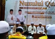 Bupati Pulang Pisau Ahmad Rifai dan Wakil Bupati Ahmad Jayadikarta menghadiri peringatan Nuzulul Quran 1447 H di Masjid Agung Ar Raudhah Pulang Pisau.
