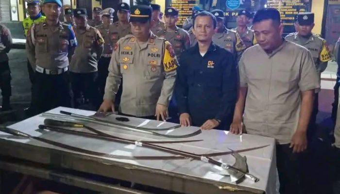 Polisi Gagalkan Tawuran Remaja di Subang, 6 Senjata Tajam Diamankan
