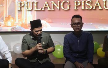 Bupati Pulang Pisau Ahmad Rifa’i menyampaikan sambutan saat menghadiri silaturahmi dan buka puasa bersama PLTU Nusantara Power Pulang Pisau.