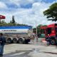 Terminal Pertamina Malang di Jalan Halmahera, Kota Malang, sebagai pusat distribusi BBM untuk wilayah Malang Raya.