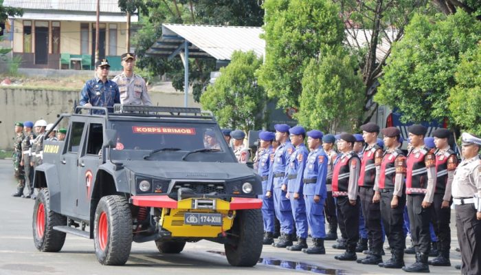 Polres Tanah Bumbu Gelar Apel Operasi Ketupat Intan 2026