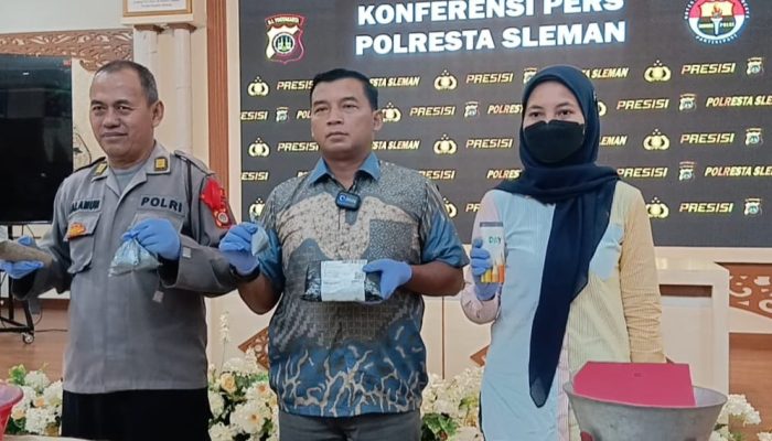 Polresta Sleman Tangkap Remaja Pembuat Bahan Petasan di Gamping