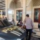 Petugas kepolisian mendatangi lokasi dugaan percobaan penculikan anak di Maguwoharjo, Depok, Sleman.