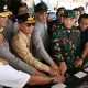 Gubernur Kalteng Agustiar Sabran bersama Forkopimda memantau arus mudik Lebaran di Pelabuhan Sampit.
