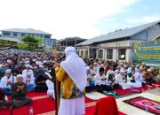 Warga Binaan Lapas Batulicin Salat Idul Fitri 1447 H, Momen Haru di Balik Jeruji