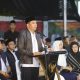 Bupati Tanah Bumbu Andi Rudi Latif memberikan sambutan dalam acara Festival Tanglong 2026 di Batulicin.