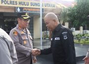 Polres HSU Gelar Apel dan Halalbihalal Pascaleberan 2026