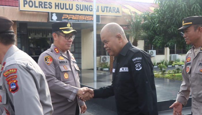 Polres HSU Gelar Apel dan Halalbihalal Pascaleberan 2026