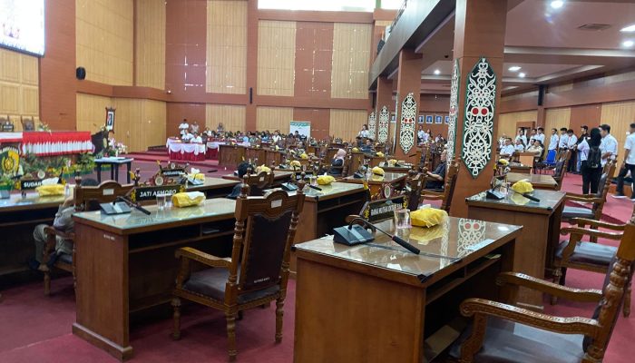 Paripurna DPRD Palangka Raya Batal Digelar, Tak Penuhi Kuorum