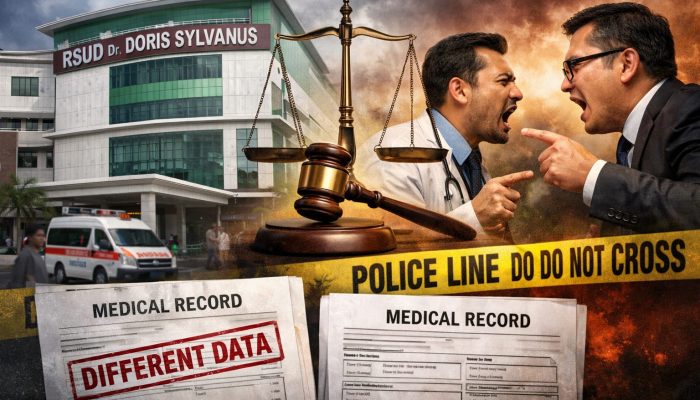 Kasus Dugaan Malapraktik RSUD Doris Sylvanus Berujung Saling Lapor