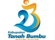Iswadi Rauf Juara Lomba Logo HUT ke-23 Tanah Bumbu, Raih Nilai 92