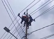 Petugas PLN Tersengat Listrik di Karangpilang Surabaya, Kondisi Stabil