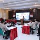 Suasana Latpraops Ketupat Progo 2026 di Polda DIY sebagai persiapan pengamanan mudik dan arus balik Lebaran di wilayah Yogyakarta.