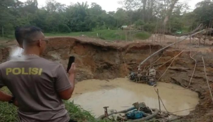 Tambang Emas Longsor di Kapuas Hulu Kalbar, 7 Penambang Tewas Tertimbun
