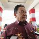Wagub Kalteng Edy Pratowo memberikan keterangan kepada wartawan terkait penyaluran Banpres dan KHBS di Istana Isen Mulang Palangka Raya.