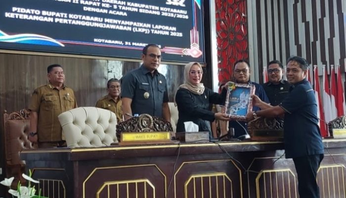 LKPJ 2025 Disampaikan, Ekonomi Kotabaru Tumbuh 5,4 Persen