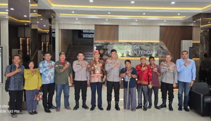 Kapolda Kalteng Dorong Penyelesaian Konflik Lahan Kapuas Lewat Dialog dan Mekanisme Adat