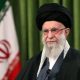 Ayatollah Ali Khamenei, Pemimpin Tertinggi Iran, saat menyampaikan pidato dalam acara kenegaraan.