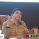 Bupati Tanah Bumbu Andi Rudi Latif memberikan arahan dalam rapat persiapan Hari Jadi ke-23 Tanah Bumbu di Batulicin.