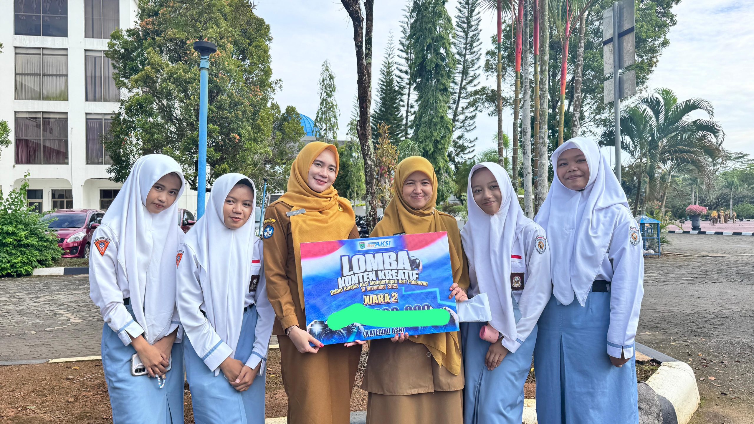 Siswa SMKN 2 Simpang Empat raih juara lomba konten kreatif Tanah Bumbu