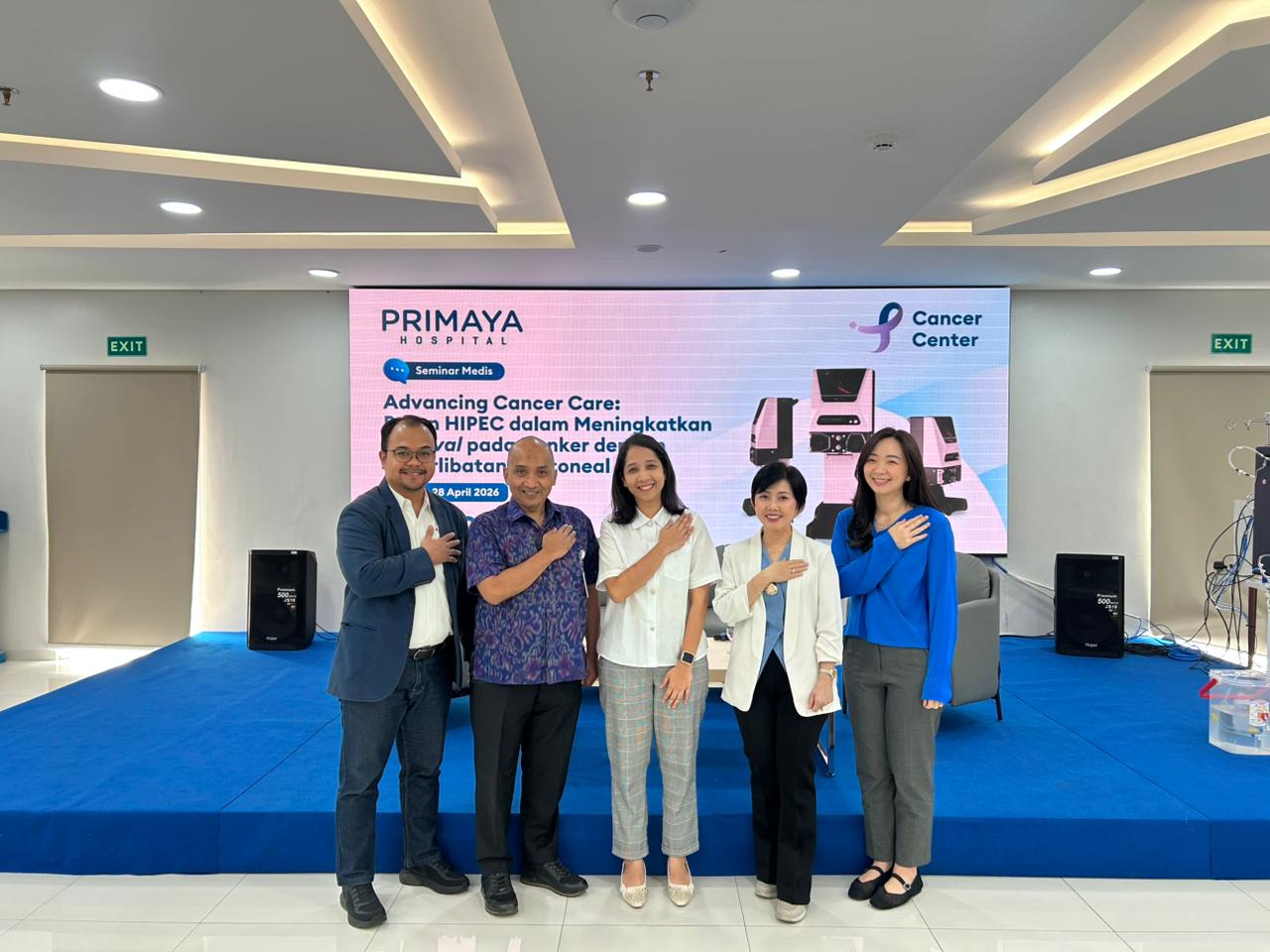 tim dokter primaya hospital kelapa gading seminar hipec terapi kanker peritoneal jakarta