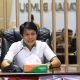ketua komisi iii dprd tanah bumbu andi asdar wijaya memberikan keterangan terkait isu kenaikan bbm dan antrean spbu