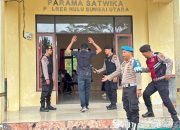 Polisi Amankan Ibadah Jumat Agung di Amuntai, Sterilisasi dan Metal Detector Diterapkan