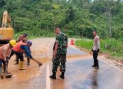 Longsor di Jatigede Dibersihkan, Jalan Lingkar Waduk Kembali Normal