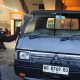 Mobil pikap Mitsubishi L300 hasil pencurian yang ditemukan di Sampang dan diamankan polisi di Mapolsek Purwosari.