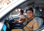 wali kota banjarmasin mencoba mikrotrans listrik sebagai transportasi ramah lingkungan di banjarmasin