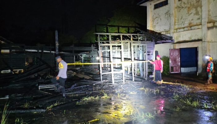 Sekretariat Karang Taruna di Tabalong Terbakar, Kerugian Capai Rp100 Juta