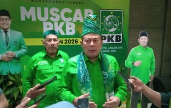 muscab pkb banjarmasin kandidat ketua konferensi pers