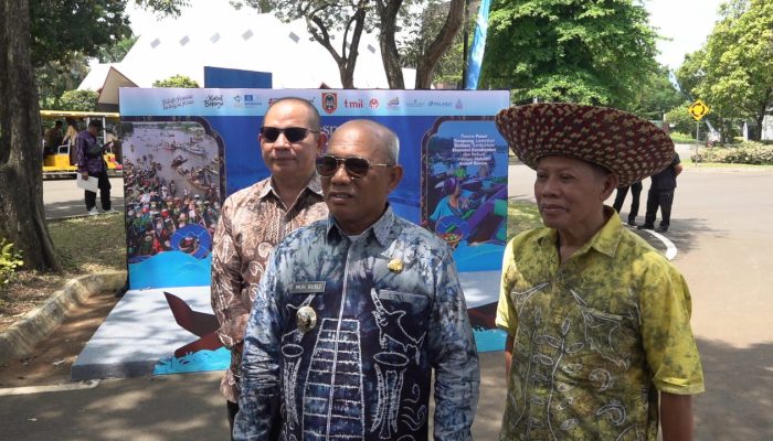 Bupati Kotabaru Hadiri Peresmian Pasar Terapung Kalsel di TMII