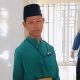 Muhammad Affan siswa SLB Negeri 1 Tanjungpinang saat magang di perpustakaan Raja Muhammad Yusuf Al-Ahmadi.