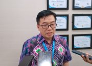 Pimpinan Cabang J Trust Bank Kalsel Joshua Thio menjelaskan pertumbuhan transaksi QRIS di Banjarmasin.