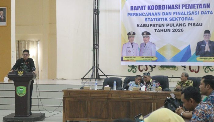Pemkab Pulang Pisau Finalisasi Data Statistik Sektoral untuk Perkuat Kebijakan Pembangunan