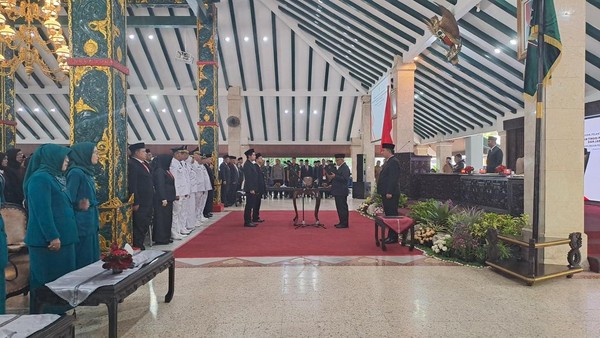 Pelantikan 447 pejabat ASN Pemkab Malang di Pendopo Agung Kabupaten Malang