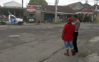 Lokasi kecelakaan di Jalan Jogja-Solo Kalasan Sleman tempat pemotor tewas tertabrak mobil Fortuner.