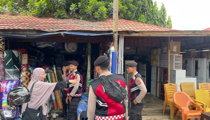 Polres Tanah Laut Intensifkan Patroli di Pasar dan Terminal, Antisipasi 3C dan Premanisme