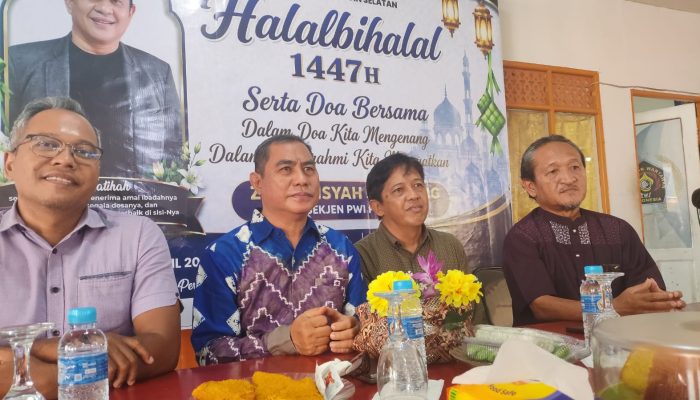 Halalbihalal PWI Kalsel Jadi Momentum Soliditas, Kenang Zulmansyah