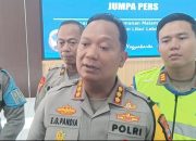 Kapolresta Yogyakarta Kombes Pol Eva Guna Pandia saat konferensi pers kasus kekerasan anak di daycare Yogyakarta