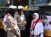 355 Jemaah Haji Tabalong Diberangkatkan, Polisi Kawal Perjalanan Hingga Aman