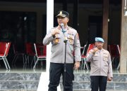 Kapolres Tanah Laut Tekankan Syukur, Disiplin, dan Kesiapsiagaan Karhutla Saat Apel Pagi