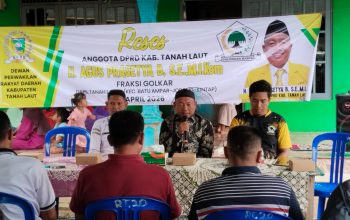 reses dprd tanah laut agus prasetya serap aspirasi warga batu ampar 2026