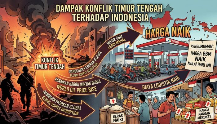 Krisis Timur Tengah dan Dampaknya ke Indonesia: Dari Minyak hingga Daya Beli