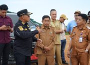 bupati kotabaru muhammad rusli tinjau lahan kota mandiri pulau laut kepulauan