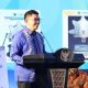 bupati tanah bumbu andi rudi latif menyampaikan sambutan pada hlm tp2dd tentang digitalisasi transaksi daerah