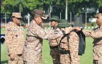 Bupati Tanah Laut Rahmat Trianto cek peserta Retreat Kepala Desa di IPDN Jatinangor