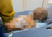 Seorang pria korban luka tusuk dirawat di rumah sakit usai perkelahian bersenjata tajam di Pasar Tanjung, Tabalong