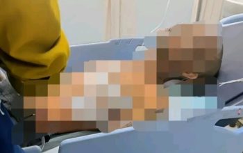 Seorang pria korban luka tusuk dirawat di rumah sakit usai perkelahian bersenjata tajam di Pasar Tanjung, Tabalong